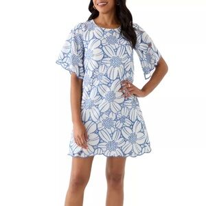 52Seven Floral Printed Dress